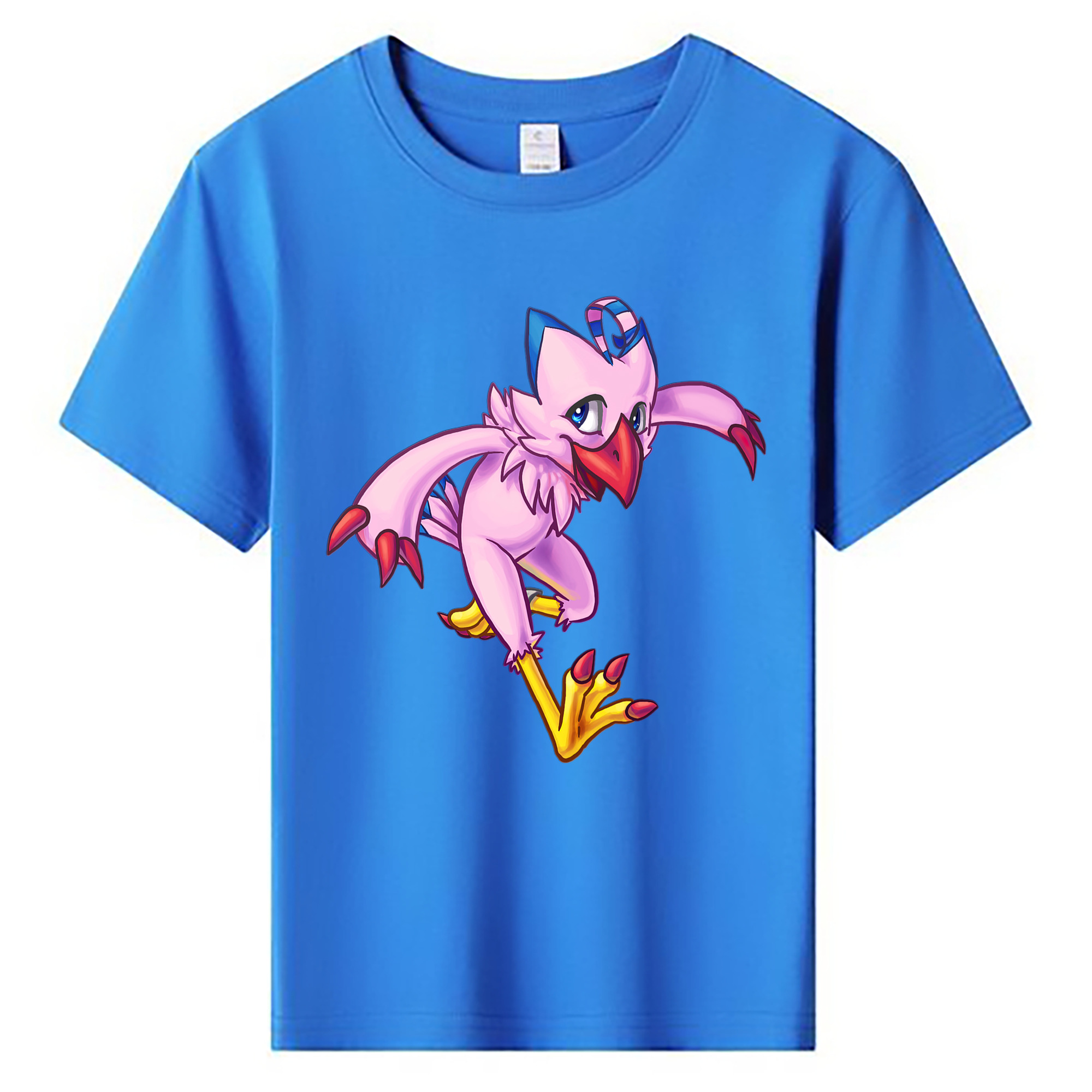 （画像用） Digimon デジタルモンスター/デジモン 綿100％キッズTシャツ（フロントプリント）